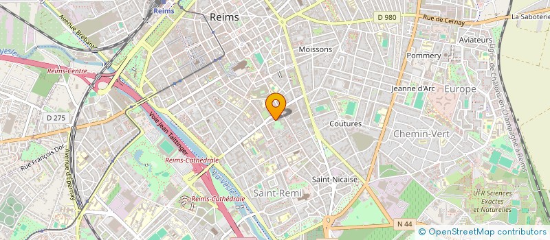 localisation de l'entreprise 2 MACON  REIMS