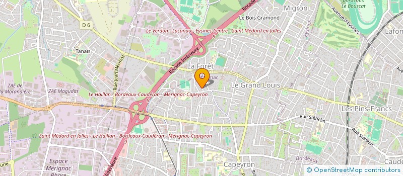 localisation de l'entreprise 2 MAG  MERIGNAC