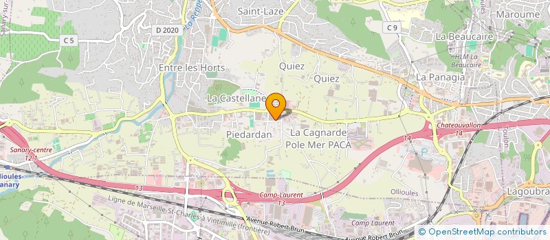 localisation de l'entreprise 2 MAI CONSEILS à OLLIOULES
