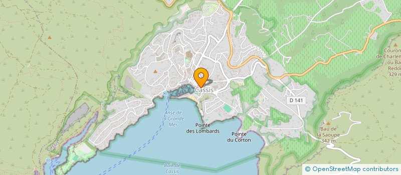 localisation de l'entreprise 2 MARS à CASSIS