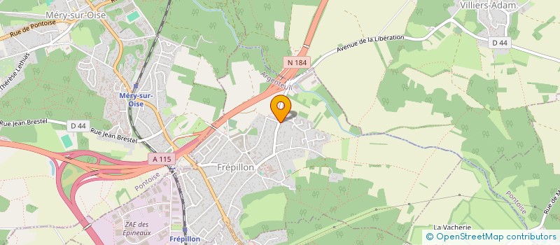 localisation de l'entreprise 2 MAY  FREPILLON