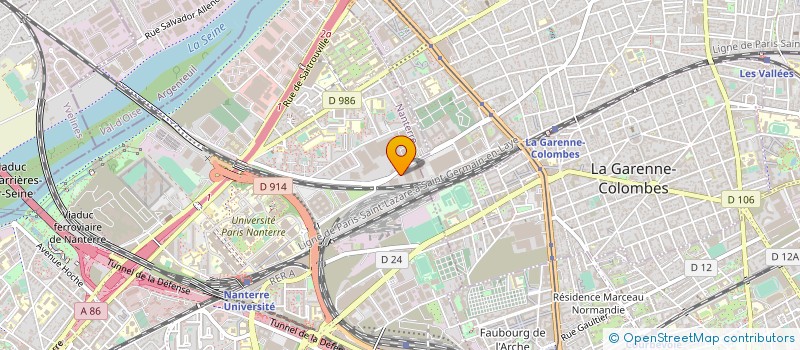 localisation de l'entreprise 2 MB à NANTERRE