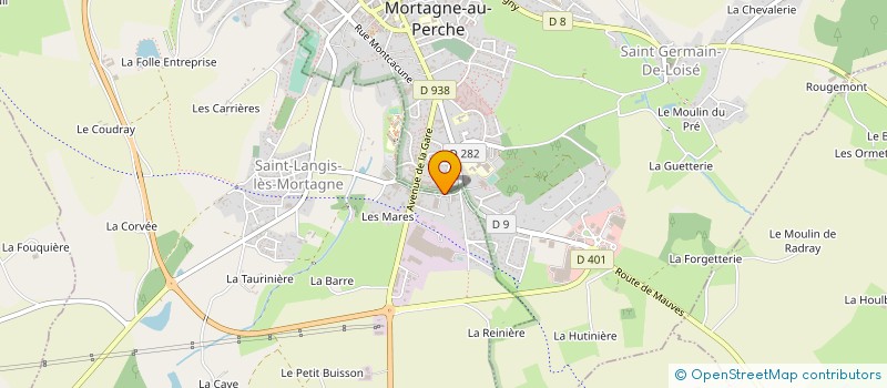 localisation de l'entreprise 2 MC à SAINT-LANGIS-LES-MORTAGNE