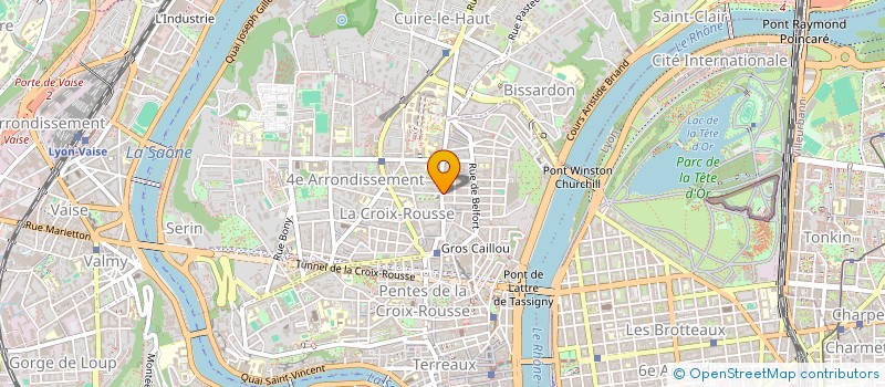 localisation de l'entreprise 2 MC OPTIQUE  LYON