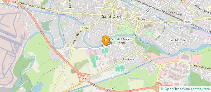 localisation de l'entreprise 2 MD BOIS PARTENARIAT  SAINT-DIZIER