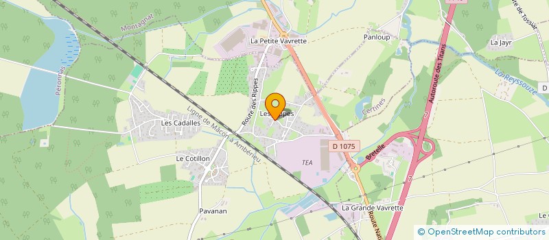 localisation de l'entreprise 2 MEF à CERTINES