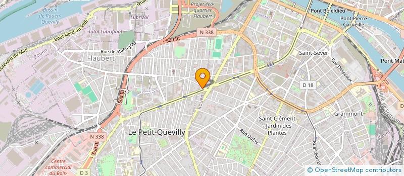 localisation de l'entreprise 2 MINUTES PIZZA  LE PETIT-QUEVILLY