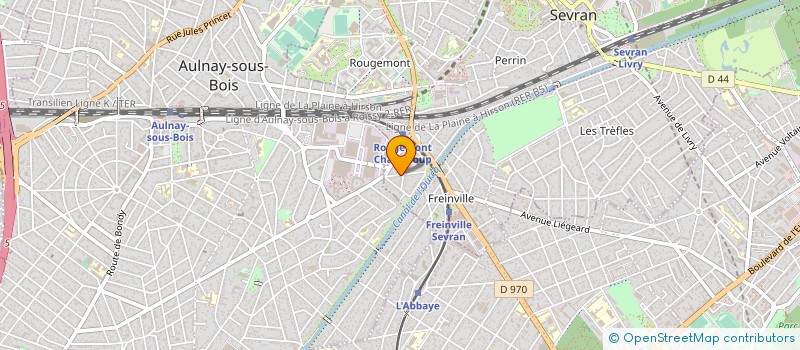 localisation de l'entreprise 2 MKJ  SEVRAN