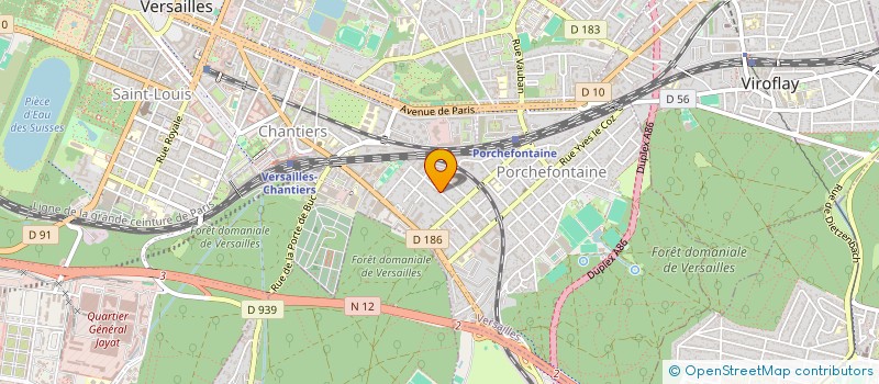 localisation de l'entreprise 2 ML SAS à VERSAILLES
