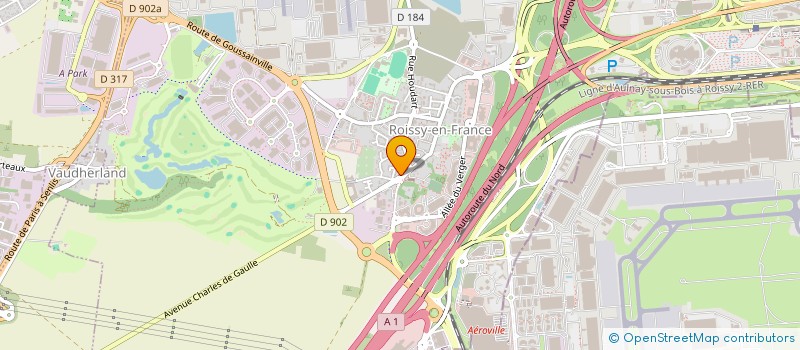 localisation de l'entreprise 2 MO  ROISSY-EN-FRANCE