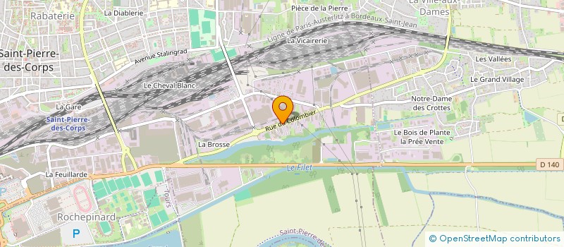 localisation de l'entreprise 2 MP  SAINT AVERTIN