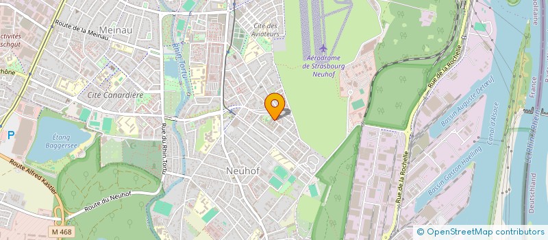 localisation de l'entreprise 2 MS TRANSIT  STRASBOURG