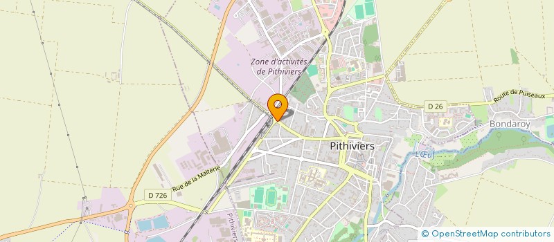 localisation de l'entreprise 2 MSL  PITHIVIERS