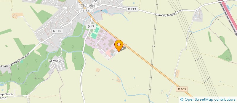 localisation de l'entreprise 2 N CHATELET INVEST  LE CHATELET-EN-BRIE