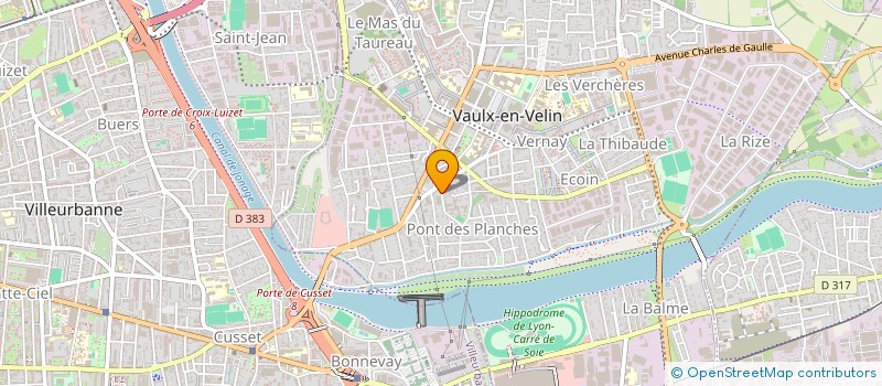 localisation de l'entreprise 2 N INTERNATIONALE à VAULX-EN-VELIN