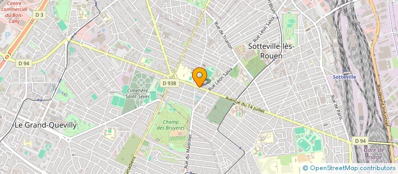 localisation de l'entreprise 2-NOTES  SOTTEVILLE-LES-ROUEN