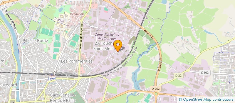 localisation de l'entreprise 2.P.A à LAVAL