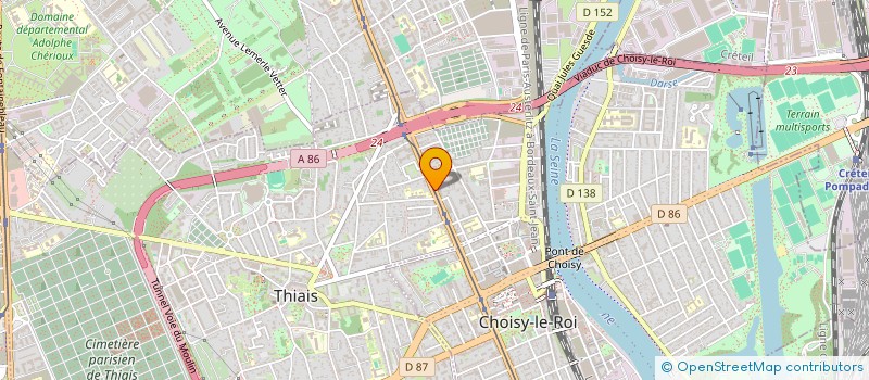 localisation de l'entreprise 2 P FORMATION à CHOISY-LE-ROI