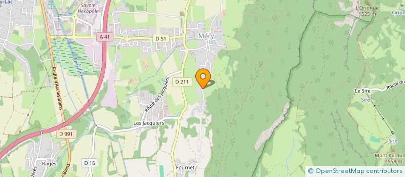 localisation de l'entreprise 2.P.G.H. à MERY