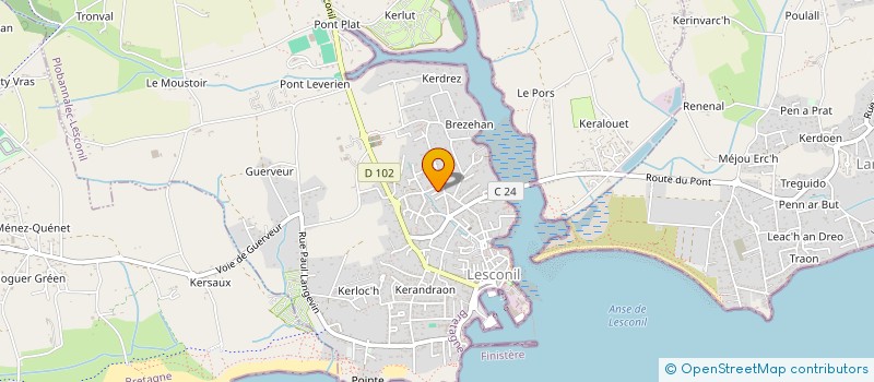 localisation de l'entreprise 2 P R  PLOBANNALEC-LESCONIL