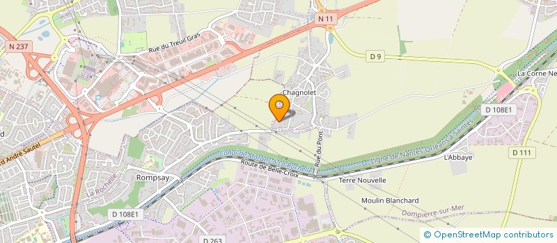 localisation de l'entreprise 2 PADEL  DOMPIERRE-SUR-MER