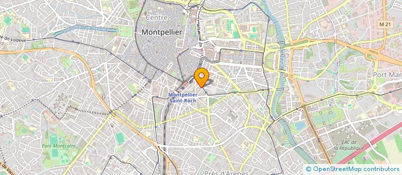 localisation de l'entreprise 2 PAS DE COTE  MONTPELLIER