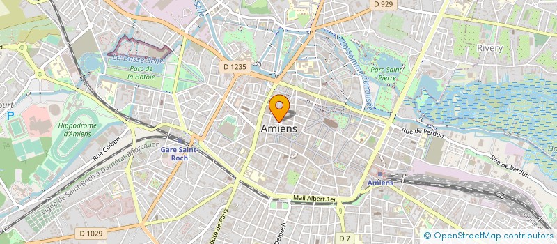 localisation de l'entreprise 2 PASSAGE DU BAILLAGE-1 3 PLACE LEON DEBOUVERIE  AMIENS