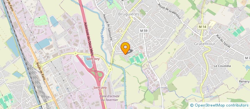 localisation de l'entreprise 2 PENITENTS  BRUGUIERES