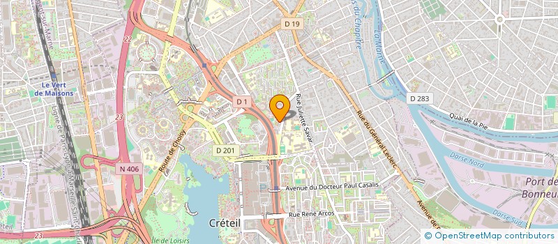 localisation de l'entreprise 2 PROTECTION INCENDIE  CRETEIL