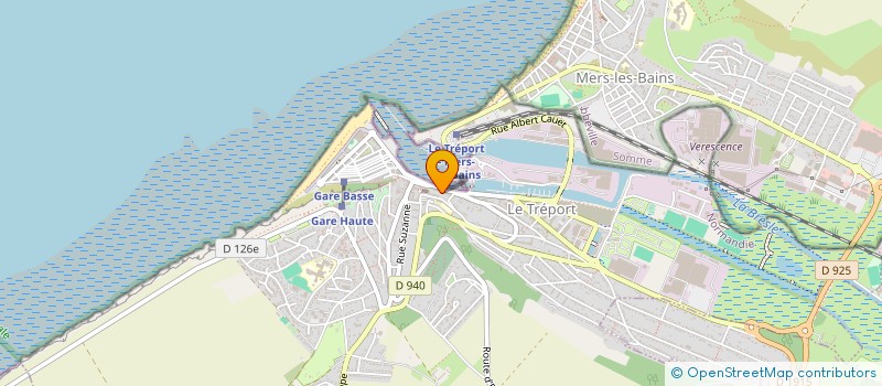 localisation de l'entreprise 2 QUAI FRANCOIS 1ER COPROPRIETE  LE TREPORT