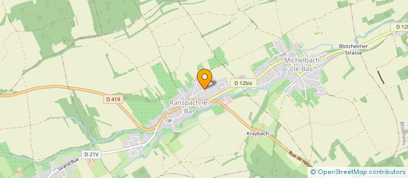 localisation de l'entreprise 2 R  RANSPACH-LE-BAS