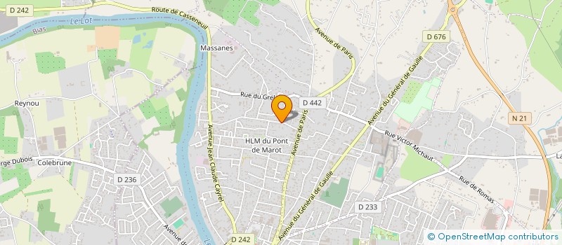 localisation de l'entreprise 2 R  VILLENEUVE-SUR-LOT