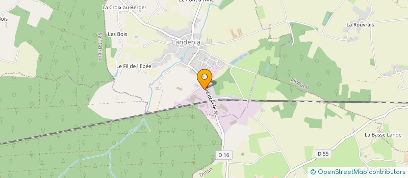 localisation de l'entreprise 2 R FINANCES  LANDEBIA