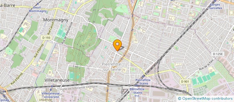 localisation de l'entreprise 2 R P à PIERREFITTE-SUR-SEINE