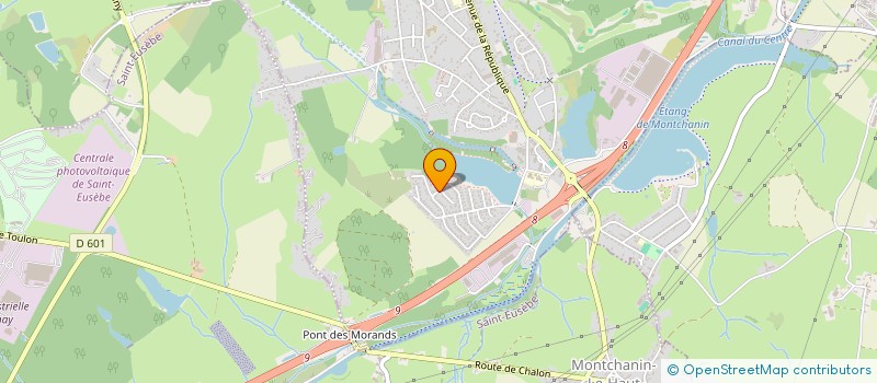 localisation de l'entreprise 2 R PATRIMOINE  MONTCHANIN