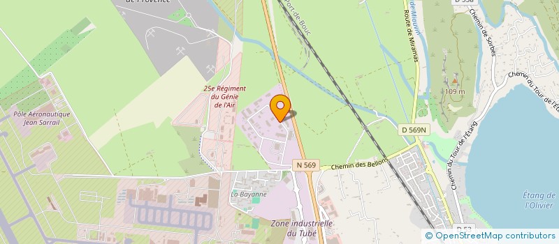 localisation de l'entreprise 2 RM  ISTRES