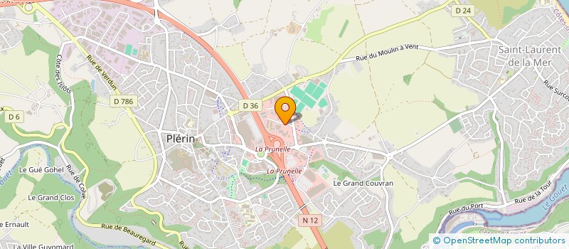 localisation de l'entreprise 2 RUE DU BIGNON  PLERIN