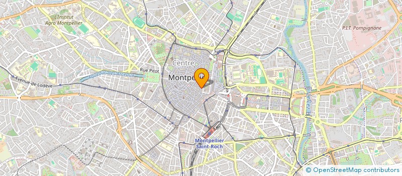 localisation de l'entreprise 2 RUE TRESORIERS DE FRANCE-COUZINIER J. à MONTPELLIER
