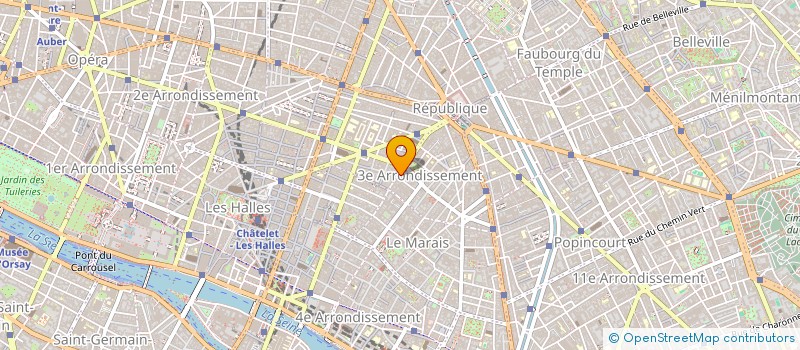 localisation de l'entreprise 2 S à PARIS