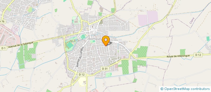 localisation de l'entreprise 2 S à BOMPAS