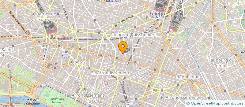 localisation de l'entreprise 2 S.A. à PARIS