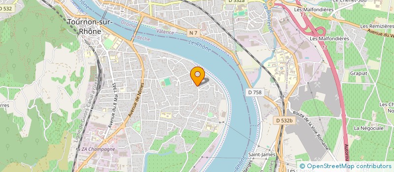 localisation de l'entreprise 2 S' A VOTRE SERVICE à TOURNON-SUR-RHONE