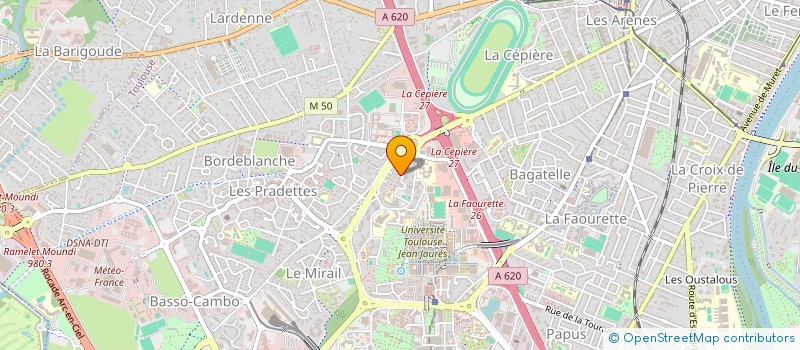 localisation de l'entreprise 2.S. ETANCHEITE à TOULOUSE
