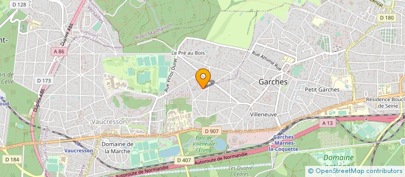 localisation de l'entreprise 2 S IMMO à GARCHES
