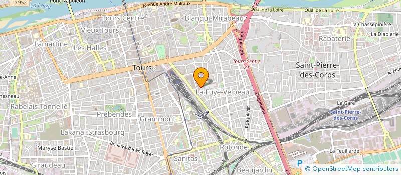 localisation de l'entreprise 2 S INTERIM à TOURS
