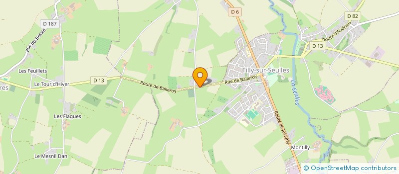 localisation de l'entreprise 2 S S E  TILLY-SUR-SEULLES