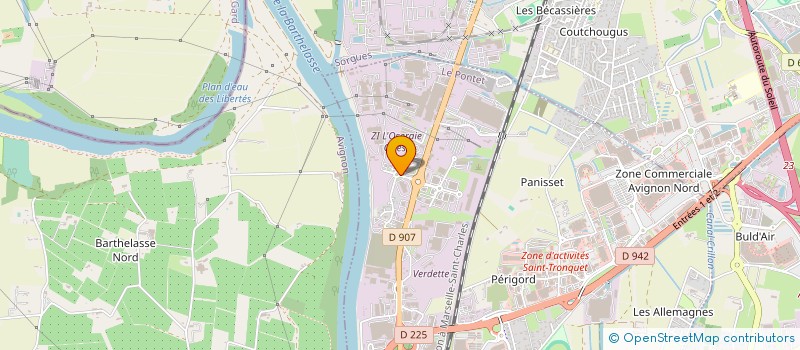 localisation de l'entreprise 2 S SIGNALISATION  LE PONTET