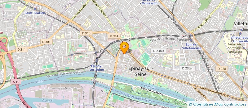 localisation de l'entreprise 2 S T à EPINAY-SUR-SEINE