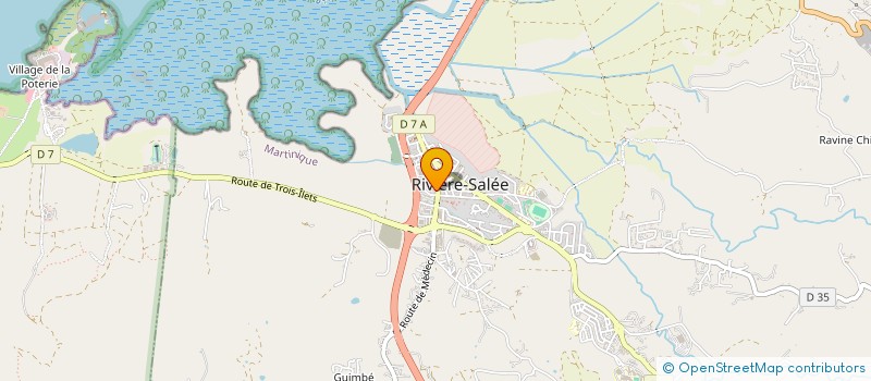 localisation de l'entreprise 2 S TEAM  RIVIERE-SALEE