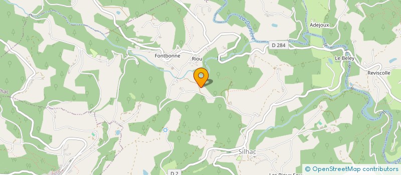 localisation de l'entreprise 2 SAINTS-VERNUZ  SILHAC